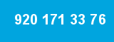 920 171 33 76 920 171 33 76